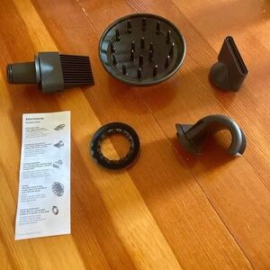 Dyson supersonic attachments accessories set of 5